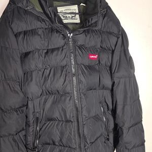 Levi-s Men's Black Jacket Large